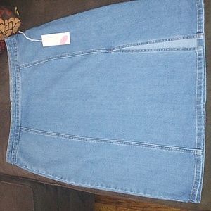 NWT Denim Skirt